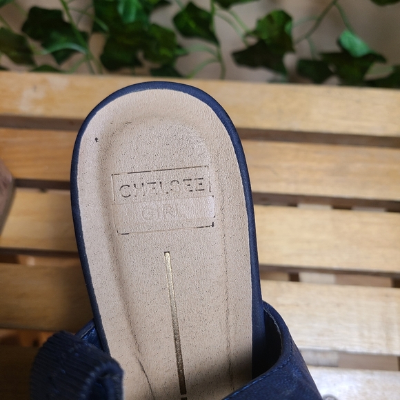 Chelsee Girl Women's Coastal Blue Pleather High Heels Summer Sandals - Picture 15 of 16